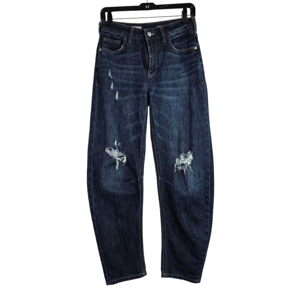 Pilcro The Bow Boyfriend Jeans (barrell fit)